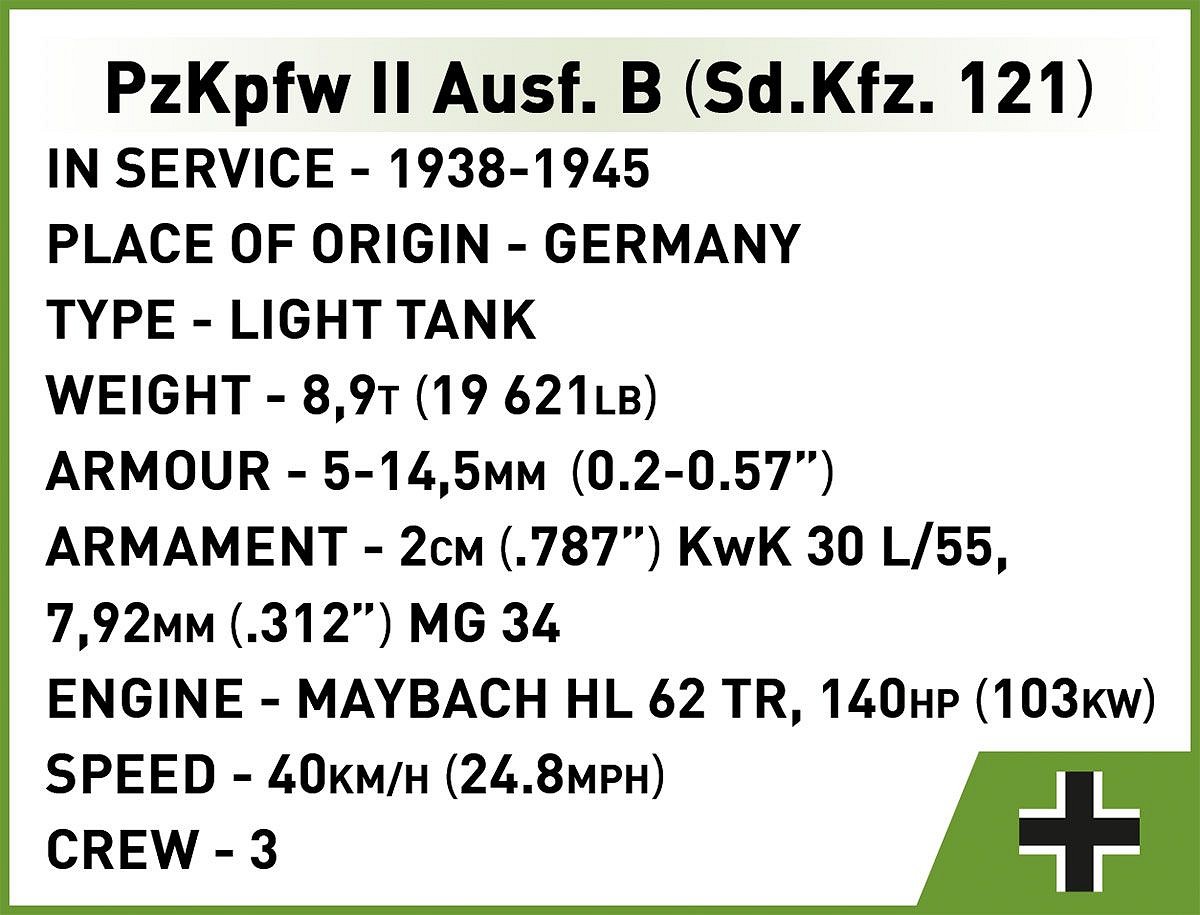 PzKpfw II Ausf.B (Sd.Kfz.121) - Edycja limitowana - fot. 9