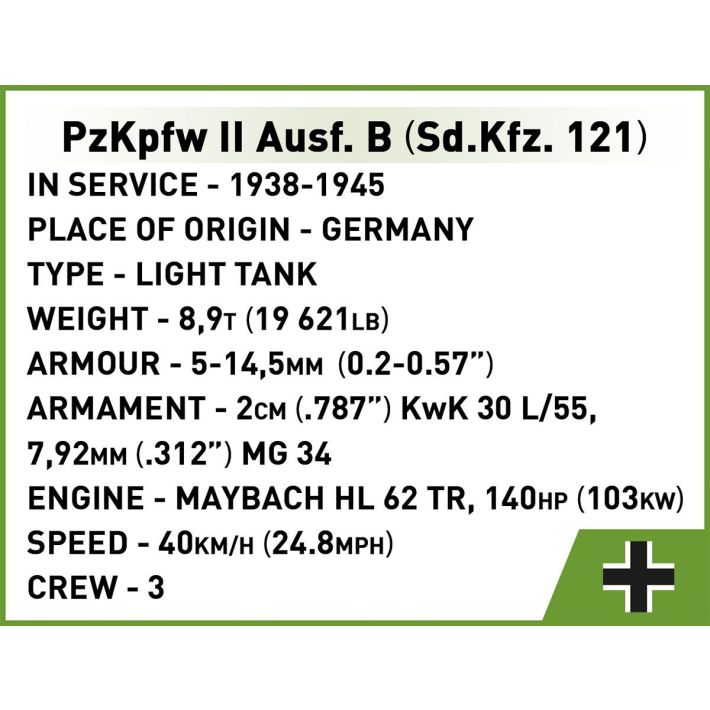 PzKpfw II Ausf.B (Sd.Kfz.121) - Edycja limitowana - fot. 9