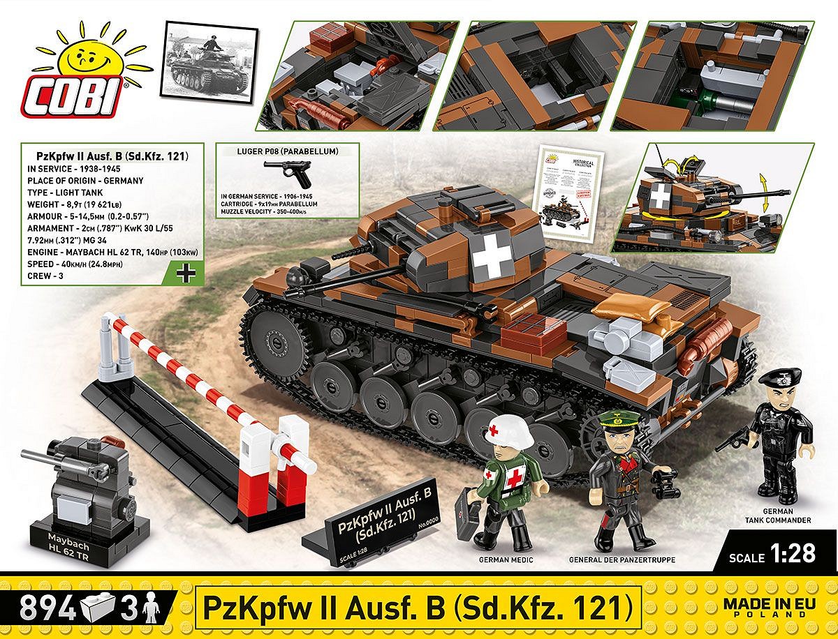 PzKpfw II Ausf.B (Sd.Kfz.121) - Edycja limitowana - fot. 4