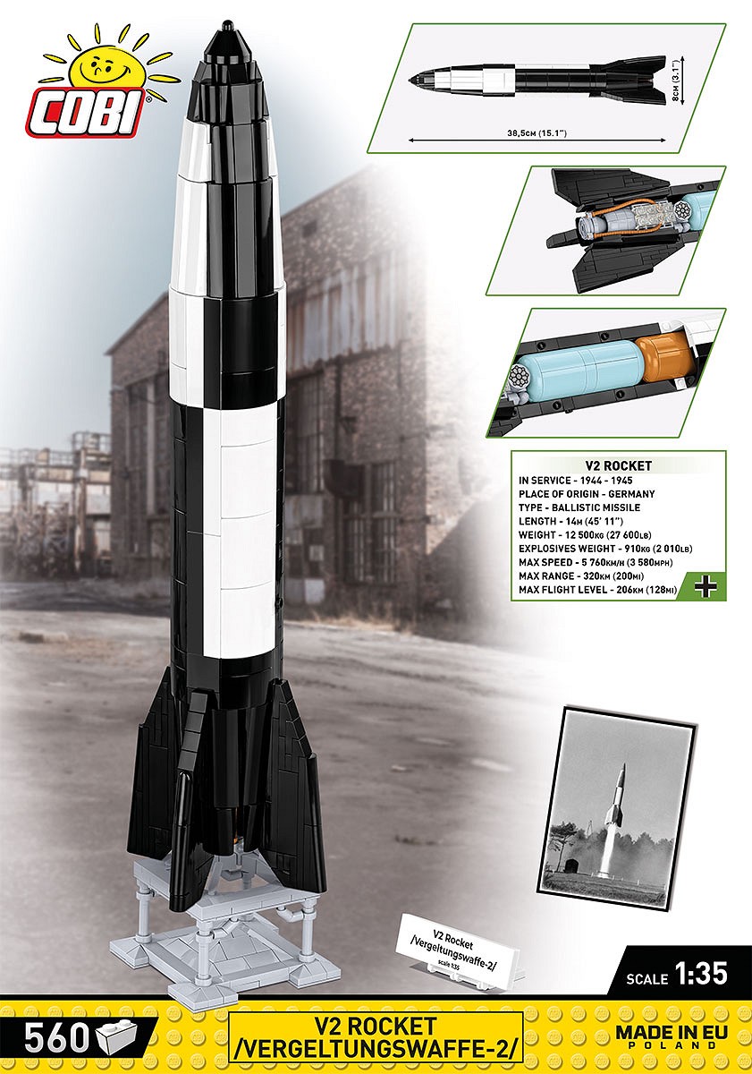V2 Rocket (Vergeltungswaffe-2) - fot. 4