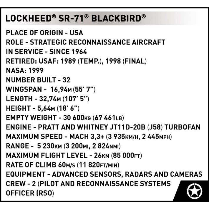 Lockheed SR-71 Blackbird - Executive Edition - fot. 9