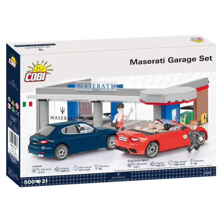 Maserati Garage Set - uszkodzone opakowanie - fot. 9