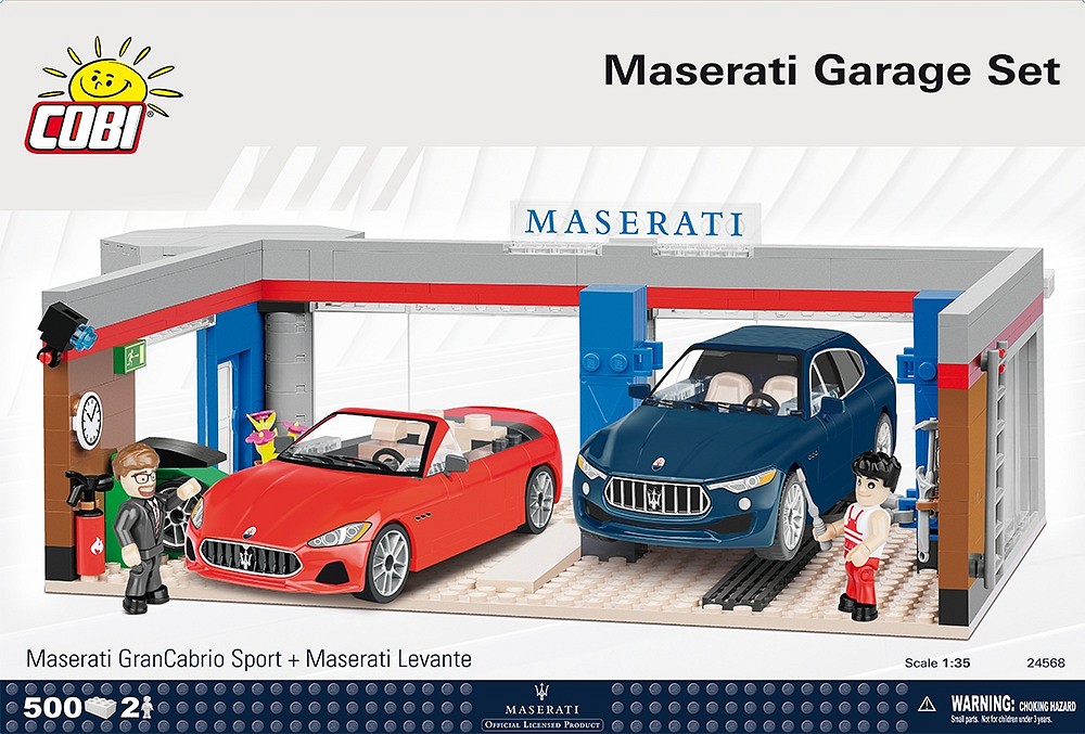 Maserati Garage Set - uszkodzone opakowanie - fot. 2