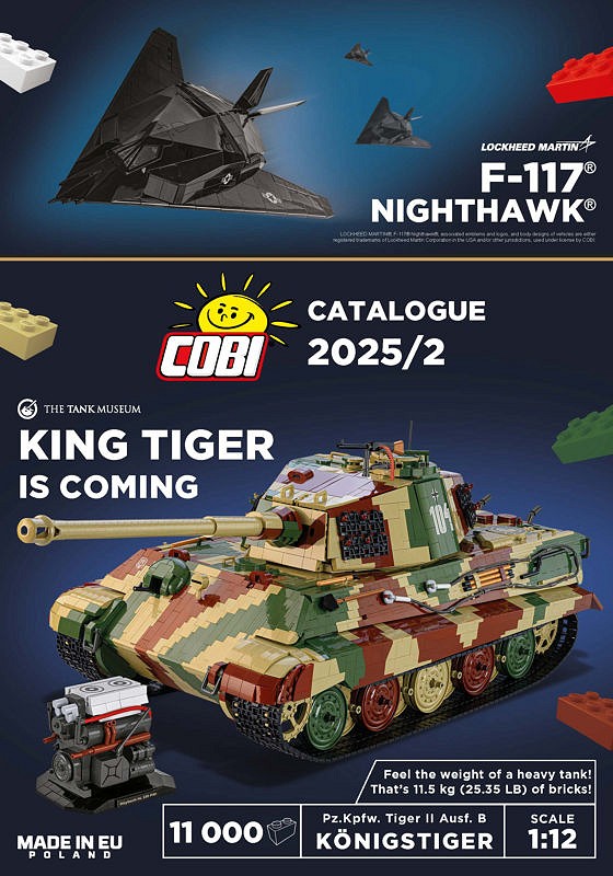 Cobi Bausteine Katalog 2/2025
